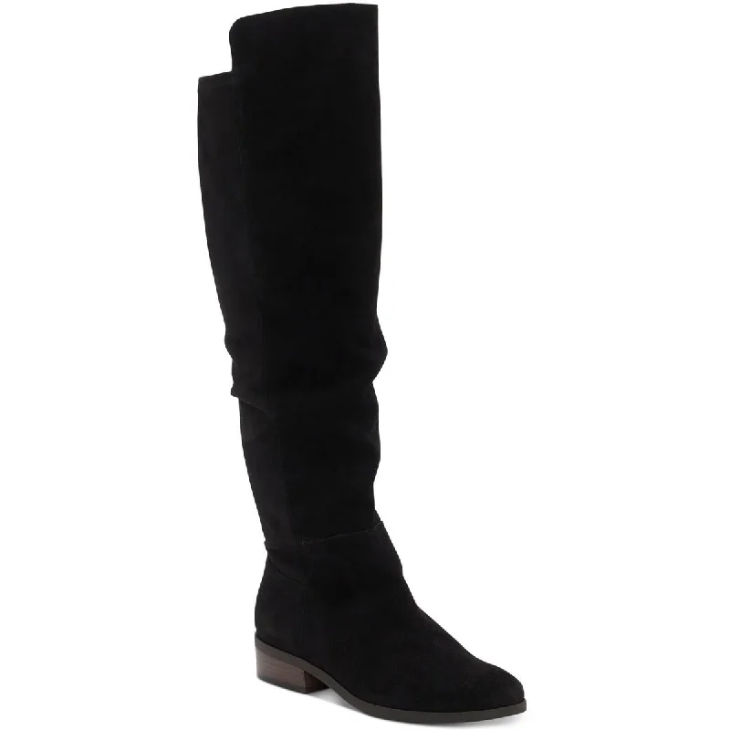 Lucky Brand Womens Calypso Suede Knee-High Boots