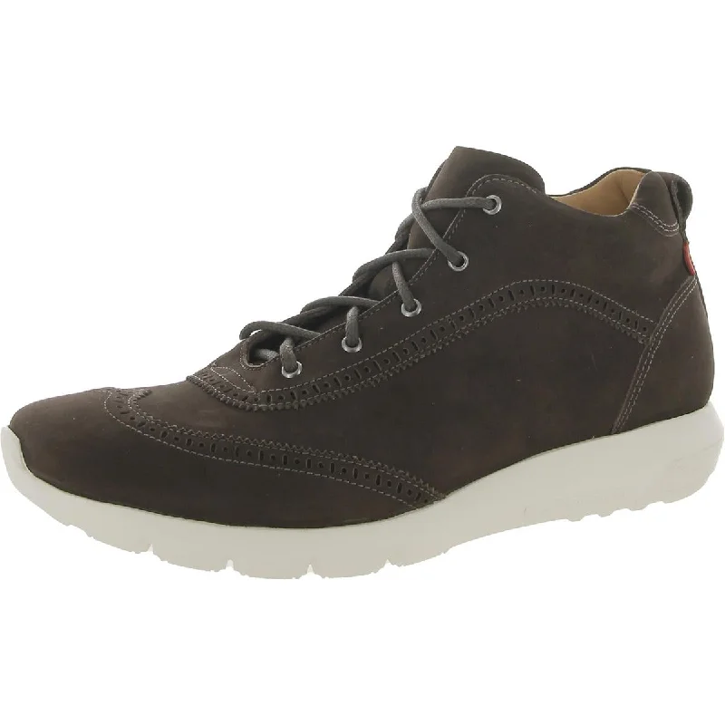 Marc Joseph Mens Park Terrace Nubuck Wingtip Ankle Boots