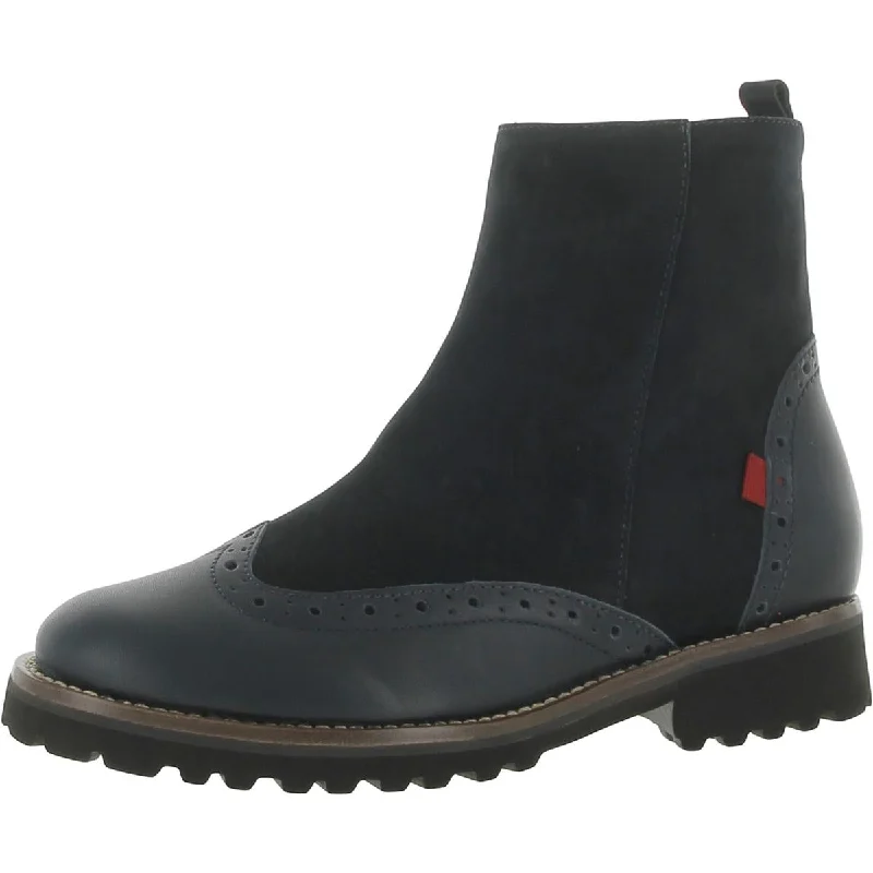 Navy Suede/ Navy Napa