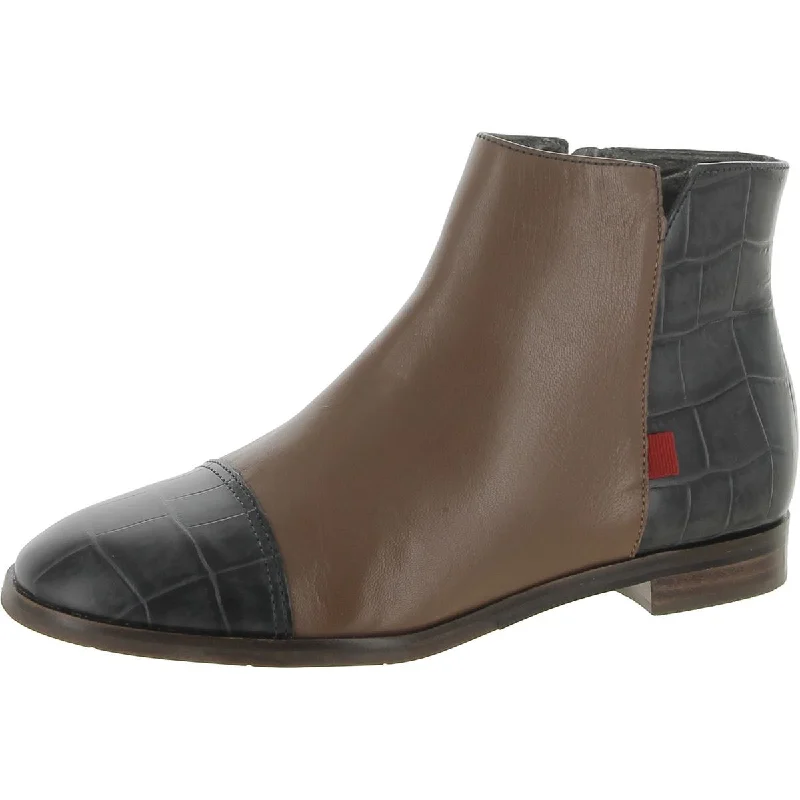 Cognac Napa/Navy Croco