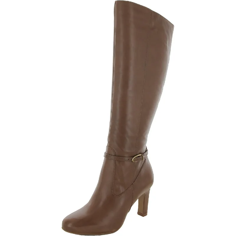 Naturalizer Womens Henny Leather Tall Knee-High Boots