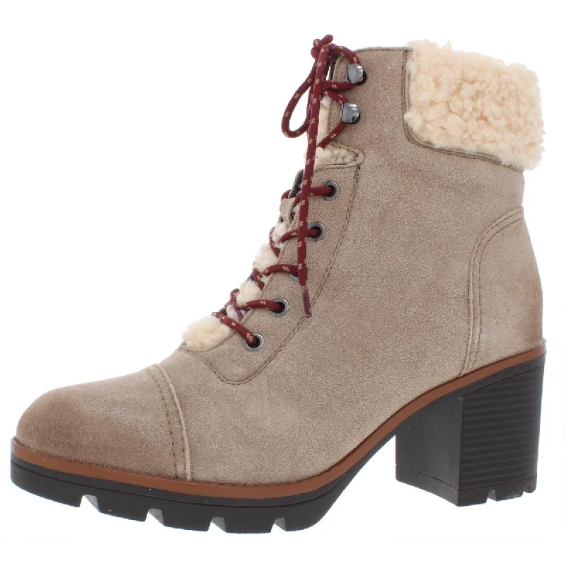 Naturalizer Womens Varuna 2 Suede Hiking Ankle Boots