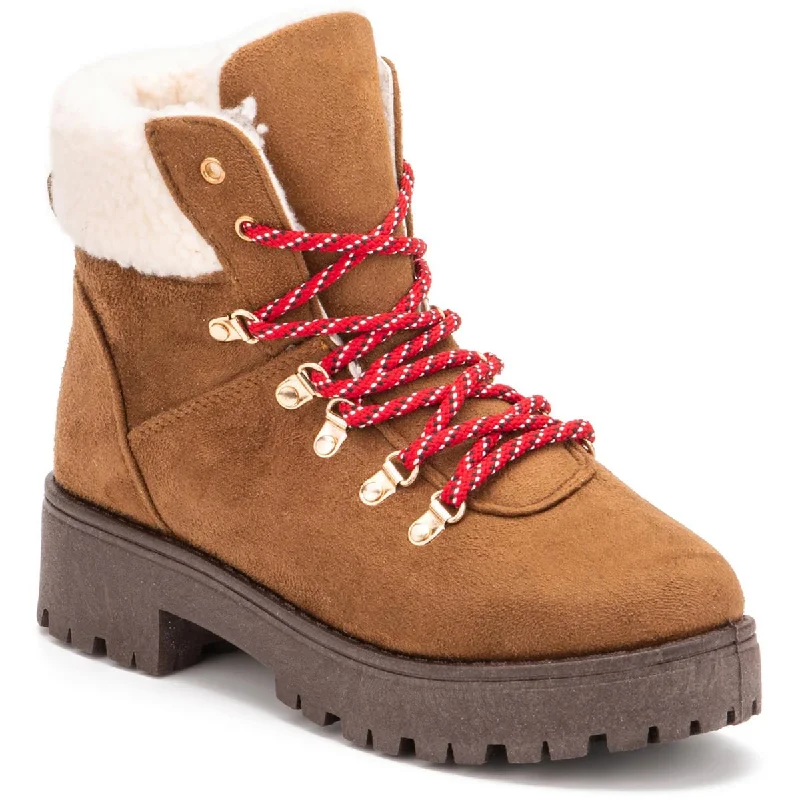 Olivia Miller Womens OMO1577 Round Toe Winter Boot Winter & Snow Boots