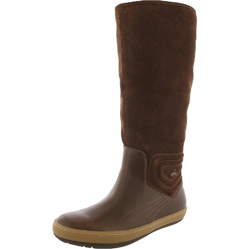 Puma Womens Mojave Leather Riding Mid-Calf Boots