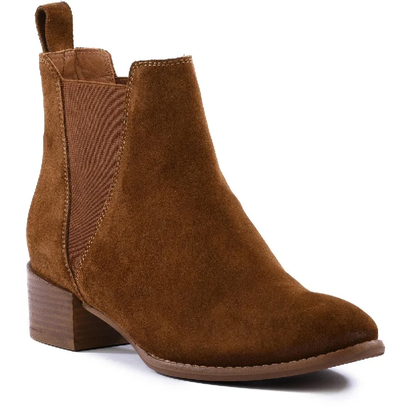 Seychelles Womens Leap Of Faith Stretch Ankle Chelsea Boots