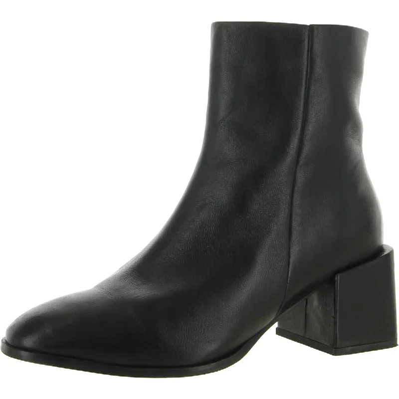 Seychelles Womens Siesta Leather Round Toe Mid-Calf Boots
