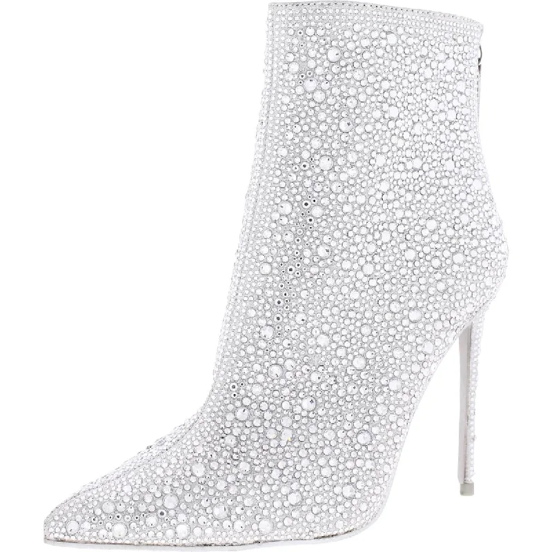 Steve Madden Womens Evening Pointed Toe Ankle Boots