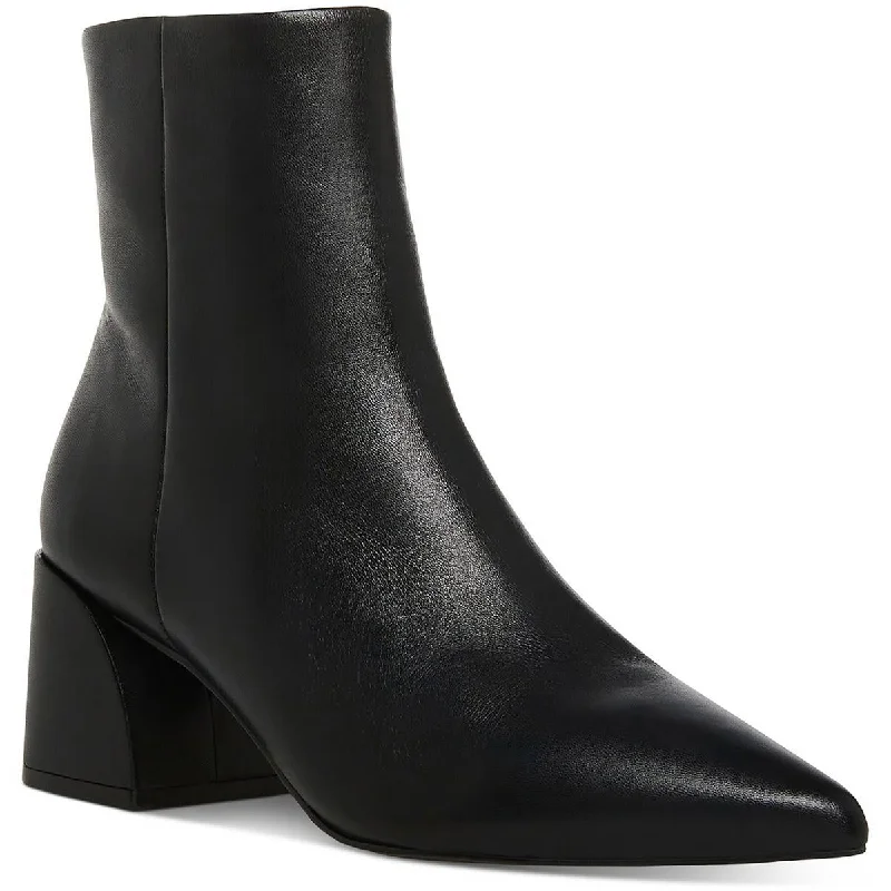 Steve Madden Womens Faris Zipper Ankle Boots