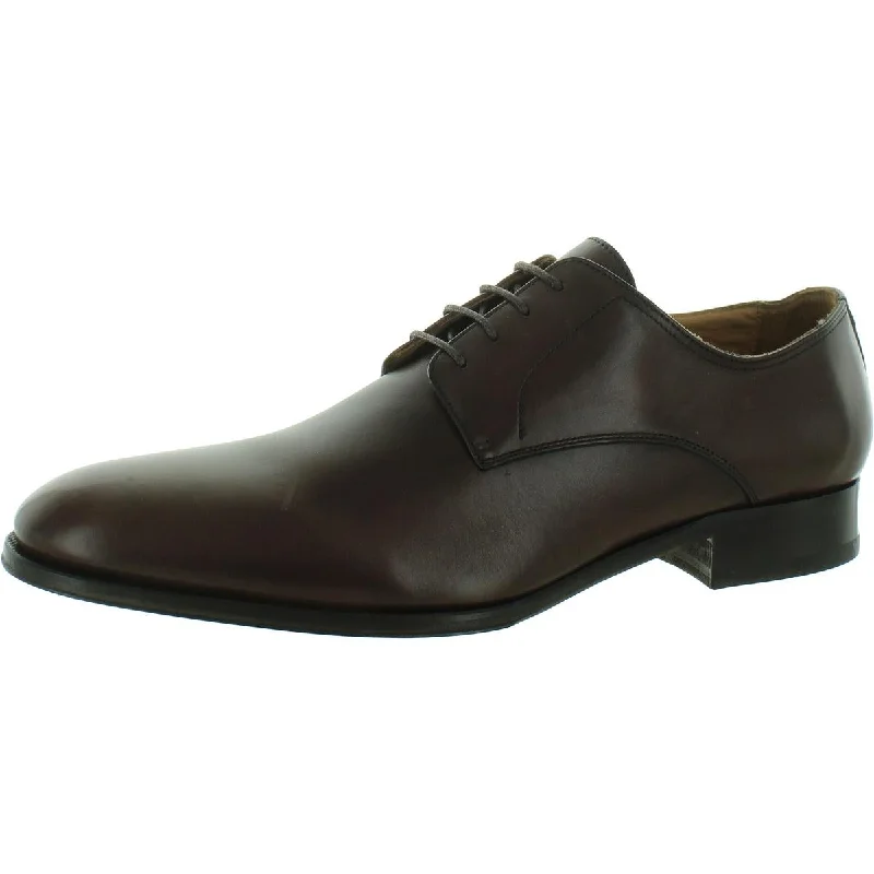 To Boot New York Mens Patent Leather Heeled Derby Shoes