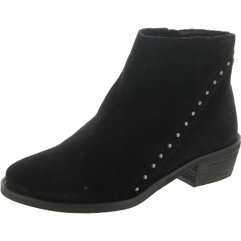 VANELi Womens Irven Suede Studded Ankle Boots