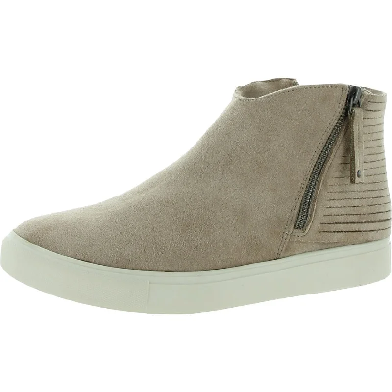 Very G Womens Gig Round Toe Slip On Ankle Boots