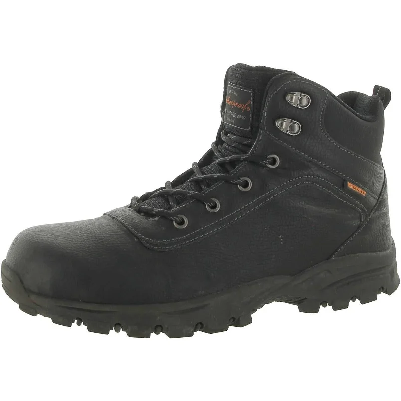 Weatherproof Vintage Mens Jace Faux Leather Outdoor Hiking Boots