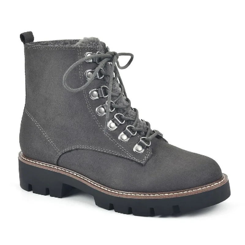 White Mountain Womens Great Lace Up Ankle Combat & Lace-up Boots