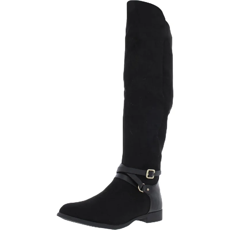 XOXO Womens Thames Padded Insole Tall Over-The-Knee Boots