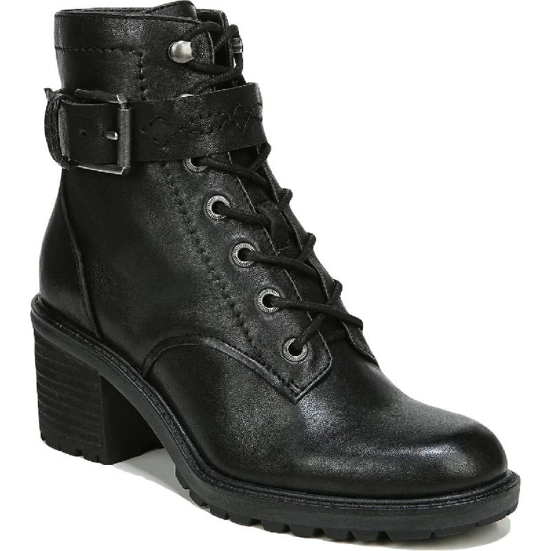 Zodiac Womens Gemma Zipper Booties Combat & Lace-up Boots