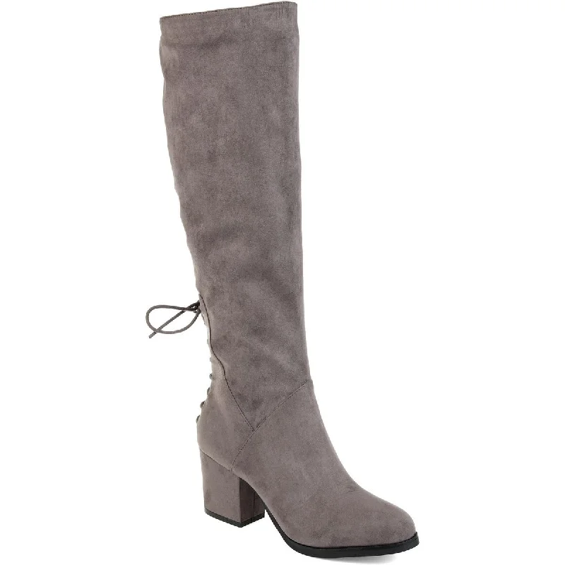 Journee Collection Womens Leeda Extra Wide Calf Knee-High Boots