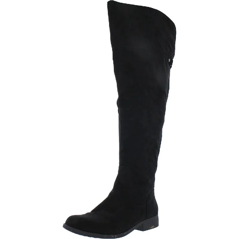 Sun + Stone Womens Allicce Wide Calf Knee-High Boots