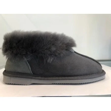 Merino Craft Ladies Slippers  - Grey