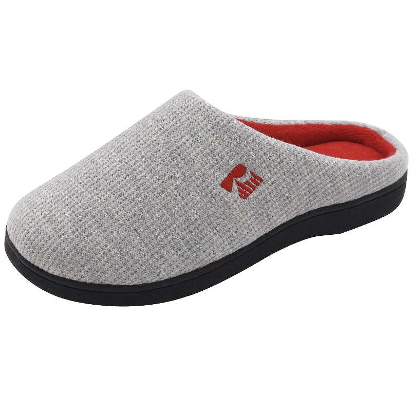 Light Gray & Red
