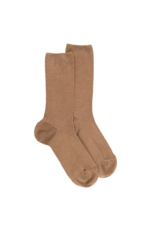 Wool Rib Socks 1 X 1